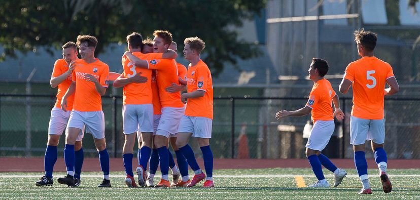 Men’s team wins inaugural game 2-1