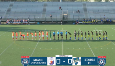 Historic 10-0 win vs Storm FC in inaugural home game
